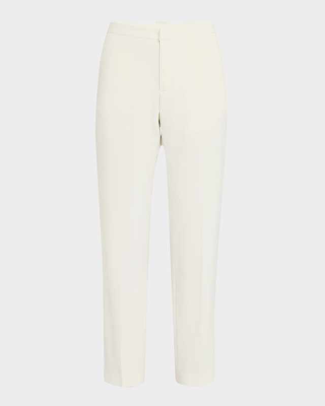 Tapered Cropped Techno Trousers